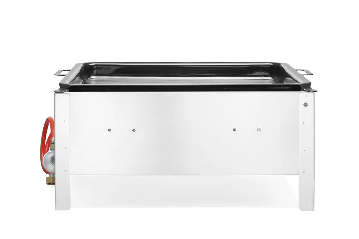 Patelnia gazowa Bake-Master Maxi, 11,6kW, 650x540x300mm Hendi 154618