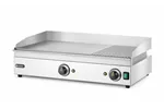 Płyta grillowa w ⅓ żebrowana, Kitchen Line, 2/3 gładka, 1/3 ryflowana, 220-240V/3500W, 697x474x241mm Hendi 154960