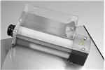 Wałkownica do pizzy Prismafood 300 z 2 parami wałków waga porcji ciasta 0,08-0,21kg 230V/250W 475x375x660mm Prismafood 1D010014