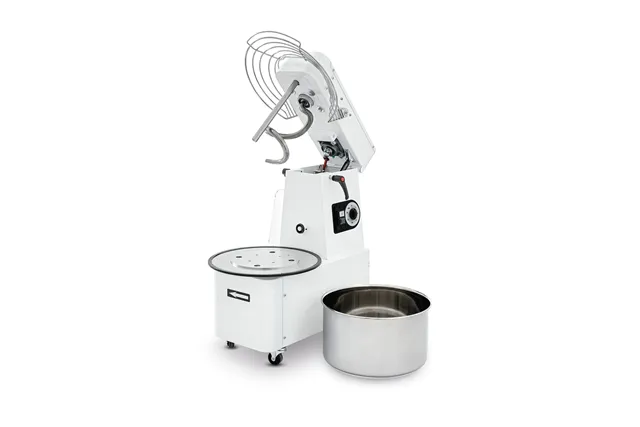 Miesiarka spiralna z podnoszoną głowicą i wyjmowaną dzieżą, 10l, 35 kg/godz., 10L, 230V/370W, 380x600x645mm Prismafood 1I051025