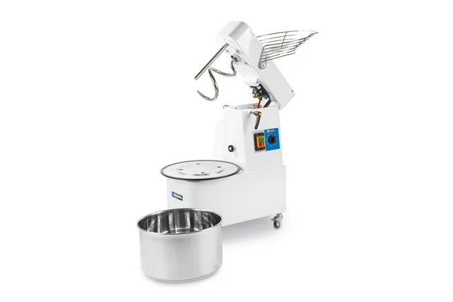 Miesiarka spiralna z podnoszoną głowicą i wyjmowaną dzieżą, 88 kg/h, 32L, 400V/1100W, 435x750x810mm Prismafood 1I054035