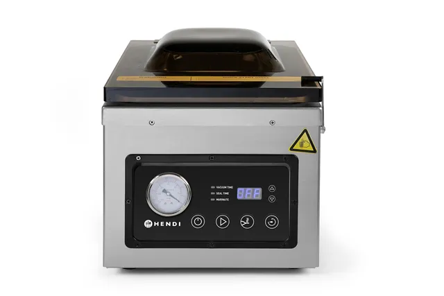 Pakowarka próżniowa - komorowa 260, Profi Line, Listwa zgrzewająca 260 mm, 240V/1000W, 330x480x361mm Hendi 201428