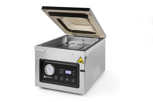 Pakowarka próżniowa - komorowa 260, Profi Line, Listwa zgrzewająca 260 mm, 240V/1000W, 330x480x361mm Hendi 201428