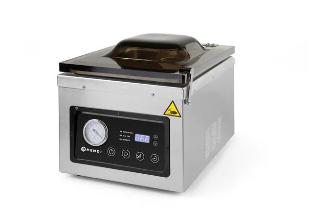 Pakowarka próżniowa - komorowa 260, Profi Line, Listwa zgrzewająca 260 mm, 240V/1000W, 330x480x361mm Hendi 201428