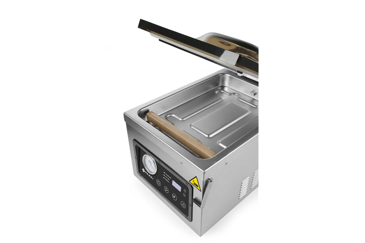 Pakowarka próżniowa - komorowa 260, Profi Line, Listwa zgrzewająca 260 mm, 240V/1000W, 330x480x361mm Hendi 201428