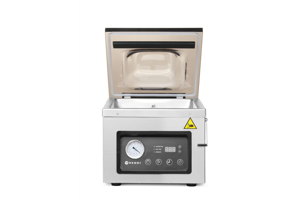 Pakowarka próżniowa komorowa 300, Profi Line, listwa zgrzewająca 300 mm, 230V/950W, 367x425x364mm Hendi 201435