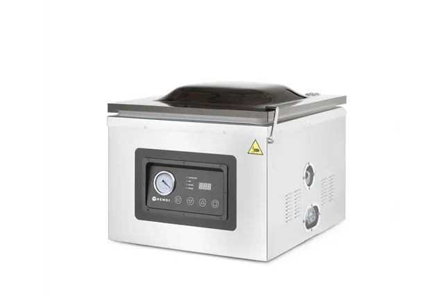 Pakowarka próżniowa komorowa 410, Profi Line, listwa zgrzewająca 410 mm, 230V/1100W, 510x625x455mm Hendi 201442