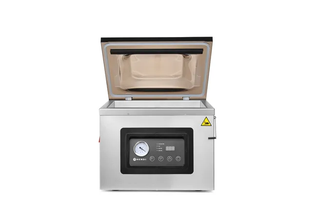 Pakowarka próżniowa komorowa 410, Profi Line, listwa zgrzewająca 410 mm, 230V/1100W, 510x625x455mm Hendi 201442