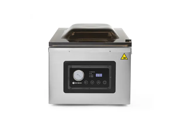 Pakowarka próżniowa komorowa 410, Profi Line, listwa zgrzewająca 410 mm, 230V/1100W, 510x625x455mm Hendi 201442