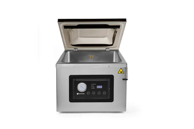 Pakowarka próżniowa komorowa 410, Profi Line, listwa zgrzewająca 410 mm, 230V/1100W, 510x625x455mm Hendi 201442