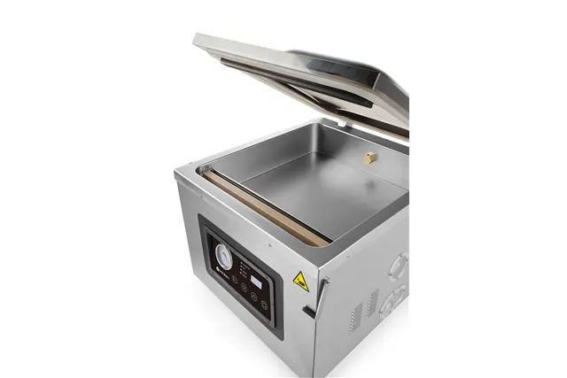 Pakowarka próżniowa komorowa 410, Profi Line, listwa zgrzewająca 410 mm, 230V/1100W, 510x625x455mm Hendi 201442