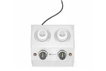 Podgrzewacz do sosów podwójny, 1,3L, 220-240V/400W, 270x223x282mm Hendi 201725