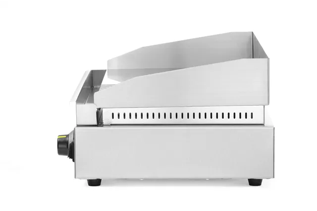 Płyta grillowa w ⅓ żebrowana, Profi Line, 2/3 gładka, 1/3 ryflowana, 230V/3500W, 697x474x241mm Hendi 203163