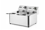 Frytownica 2×4l, Kitchen Line, 8L, 230V/6000W, 470x380x315mm Hendi 205846