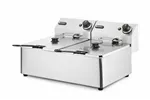 Frytownica 2×6l, Kitchen Line, 12L, 230V/6600W, 550x430x305mm Hendi 205853