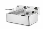 Frytownica 2×6l, Kitchen Line, 12L, 230V/6600W, 550x430x305mm Hendi 205853