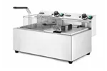 Frytownica manualna , 2x8l, Profi Line, 16L, 230V/7000W, 605x460x369mm Hendi 207307