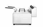 Frytownica manualna , 2x8l, Profi Line, 16L, 230V/7000W, 605x460x369mm Hendi 207307