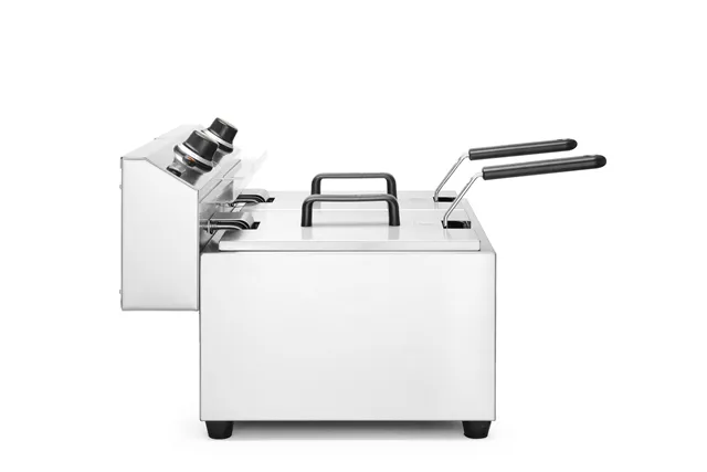 Frytownica manualna , 2x8l, Profi Line, 16L, 230V/7000W, 605x460x369mm Hendi 207307