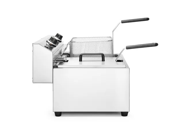 Frytownica manualna , 2x8l, Profi Line, 16L, 230V/7000W, 605x460x369mm Hendi 207307