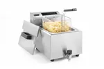Frytownica z panelem cyfrowym Profi Line z kranem spustowym 8l, 8L, 230V/3500W, 300x515x345mm Hendi 207369