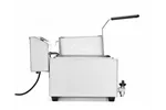 Frytownica z panelem cyfrowym Profi Line z kranem spustowym 8l, 8L, 230V/3500W, 300x515x345mm Hendi 207369