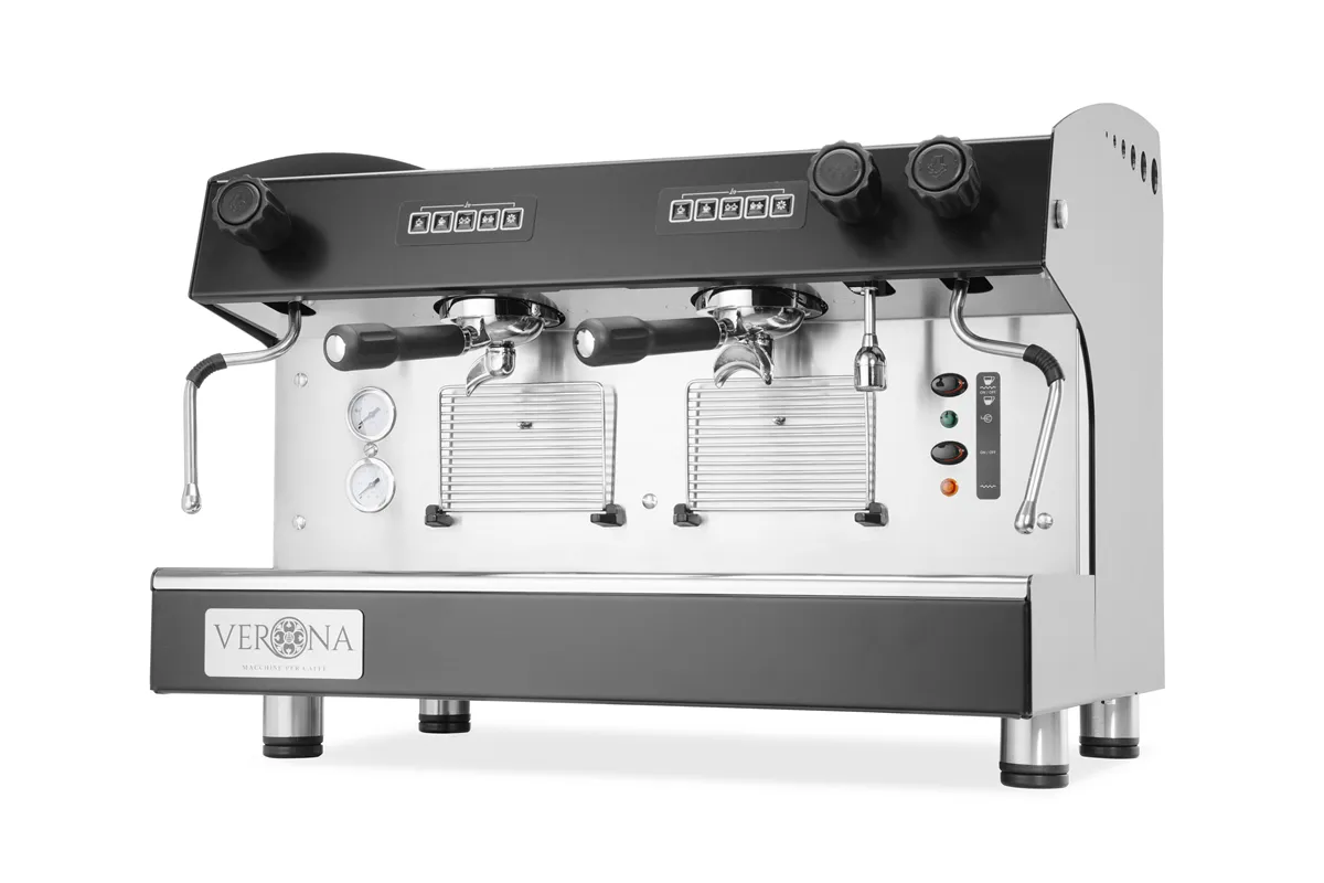 Ekspres do kawy Julia, 2-grupowy, automatyczny, , 230V/3700W, 665x563x530mm Verona 207581