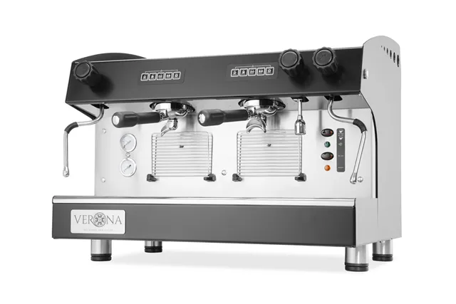 Ekspres do kawy Julia, 2-grupowy, automatyczny, , 230V/3700W, 665x563x530mm Verona 207581