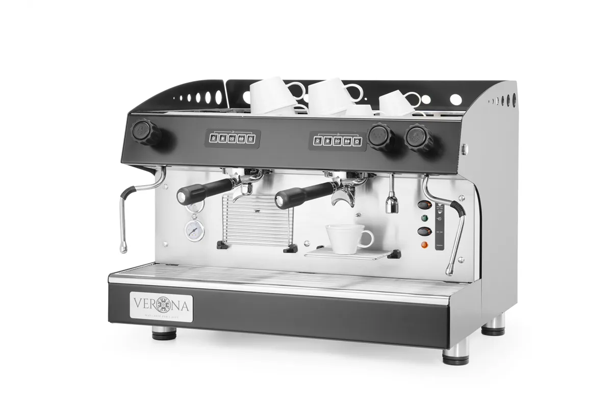 Ekspres do kawy Julia, 2-grupowy, automatyczny, , 230V/3700W, 665x563x530mm Verona 207581