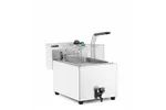 Frytownica XL Profi Line z kranem spustowym, manualna, 10l, 400 V, Profi Line, 10L, 400V/6600W, 300x680x420mm Hendi 209424