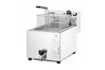 Frytownica XL z kranem spustowym HENDI GOLIATH, 10L, 400V/10200W, 300x585x392mm Hendi 209431