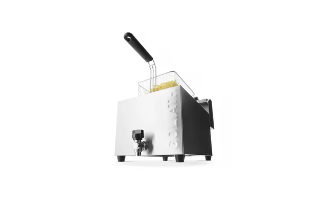 Frytownica XL z kranem spustowym HENDI GOLIATH, 10L, 400V/10200W, 300x585x392mm Hendi 209431