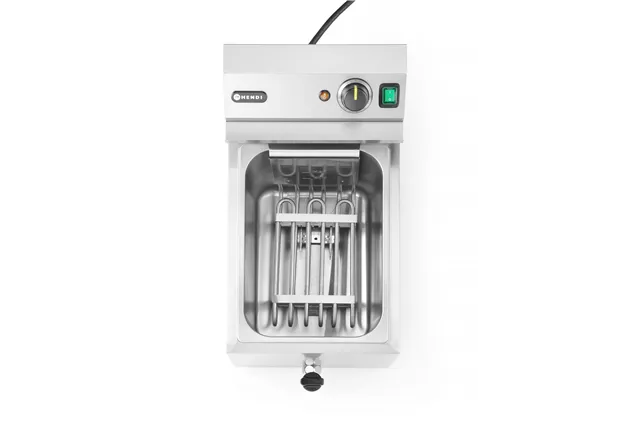 Frytownica XL z kranem spustowym HENDI GOLIATH, 10L, 400V/10200W, 300x585x392mm Hendi 209431