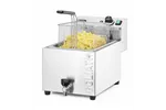 Frytownica XL z kranem spustowym HENDI GOLIATH, 10L, 400V/10200W, 300x585x392mm Hendi 209431