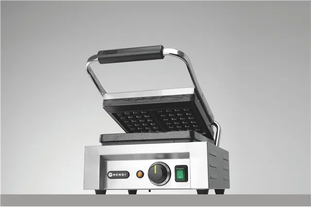 Gofrownica – mała kratka, 230V/1500W, 330x437x251mm Hendi 212103