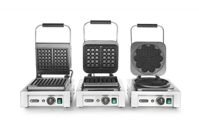 Gofrownica – duża kratka, 230V/2200W, 330x520x277mm Hendi 212127