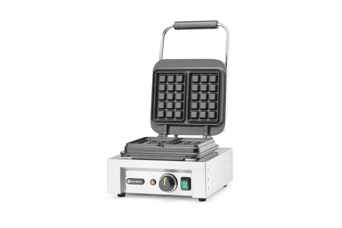 Gofrownica – duża kratka, 230V/2200W, 330x520x277mm Hendi 212127