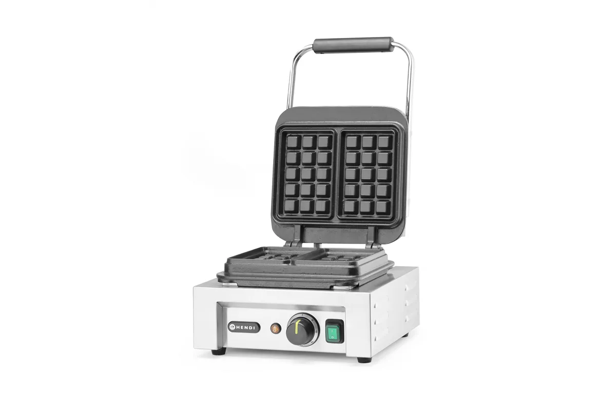 Gofrownica – duża kratka, 230V/2200W, 330x520x277mm Hendi 212127