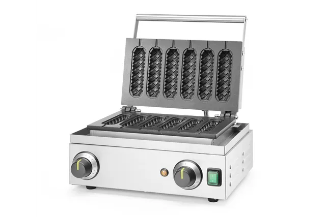 Gofrownica Corn dog, 230V/1550W, 390x378x229mm Hendi 212189