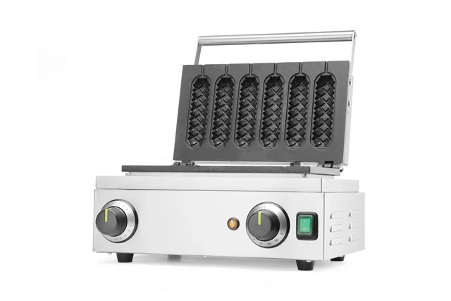 Gofrownica Corn dog, 230V/1550W, 390x378x229mm Hendi 212189
