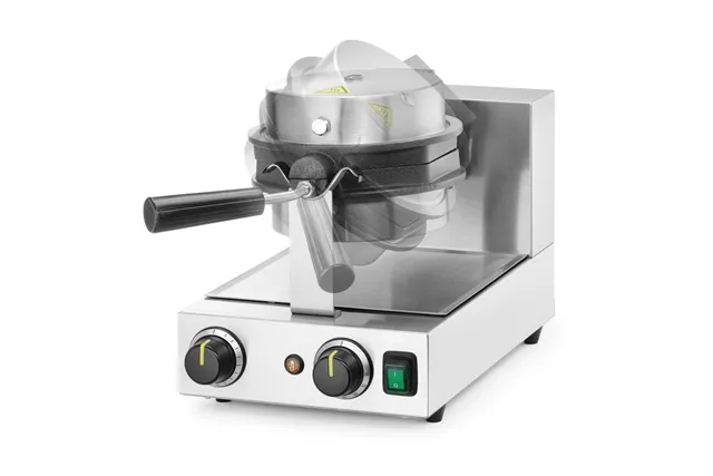 Gofrownica obrotowa do gofrów Bubble Waffle, 220-240V/1500W, 255x560x318mm Hendi 212196