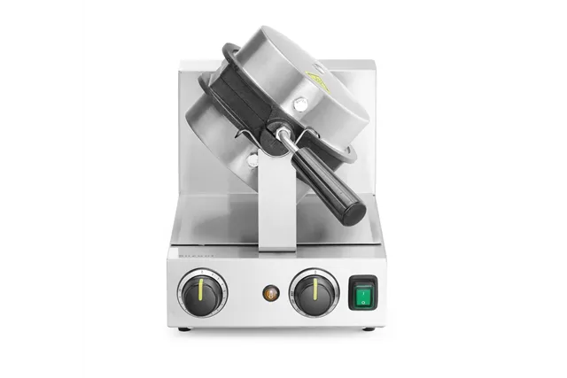 Gofrownica obrotowa do gofrów Bubble Waffle, 220-240V/1500W, 255x560x318mm Hendi 212196