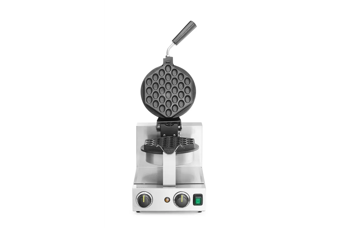 Gofrownica obrotowa do gofrów Bubble Waffle, 220-240V/1500W, 255x560x318mm Hendi 212196