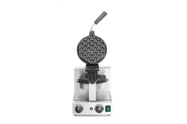 Gofrownica obrotowa do gofrów Bubble Waffle, 220-240V/1500W, 255x560x318mm Hendi 212196