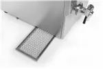 Frytownica indukcyjna z kranem spustowym, 8l, 8L, jasnoszary, 230V/3500W, 288x619x408mm Hendi 215012