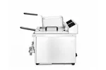 Frytownica indukcyjna z kranem spustowym, 2x8l, Profi Line, 16L, 230V/7000W, 577x609x410mm Hendi 215029