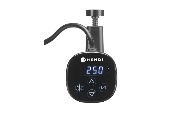 Cyrkulator zanurzeniowy do sous vide 30, 30L, czarny, 220-240V/1200W, 70x120x330mm Hendi 221129
