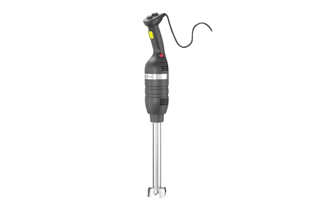 Zestaw: Mikser ręczny 350 ze zmienną prędkością + rózga + wieszak, Kitchen Line, czarny, 230V/350W, 110x324x816mm Hendi 222393