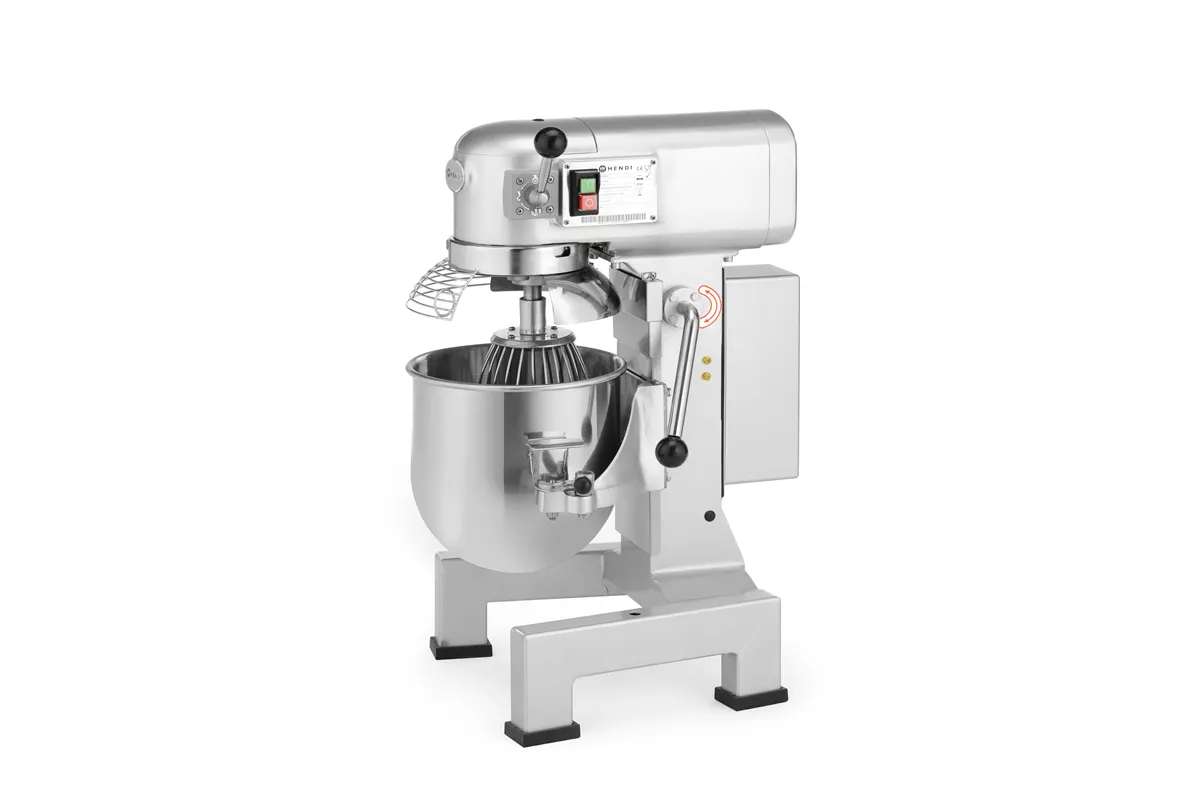 Mikser planetarny, Kitchen Line, 20L, 230V/1100W, 496x570x880mm Hendi 222843