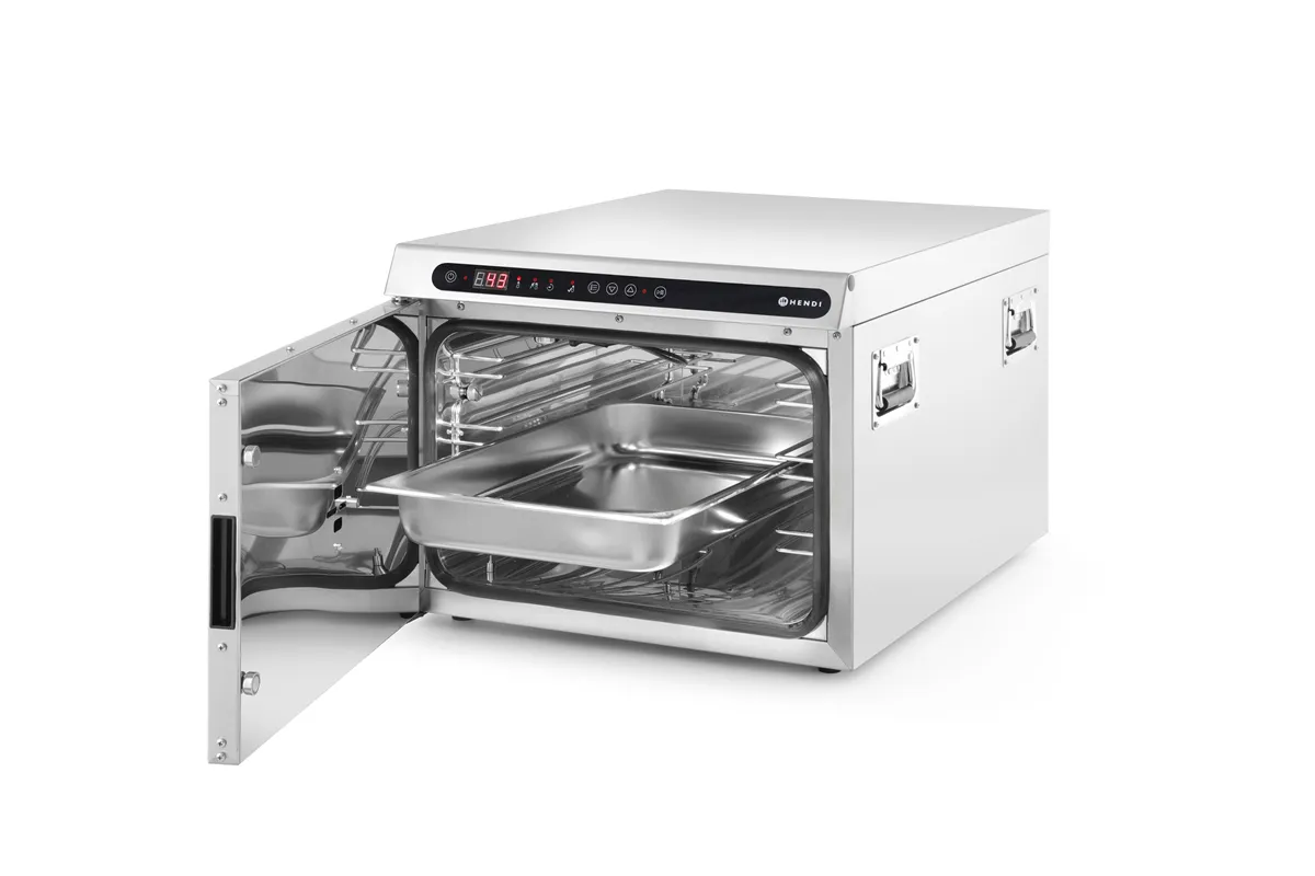 Piec do gotowania w niskich temperaturach, 230V/1200W, 495x690x413mm Hendi 225479